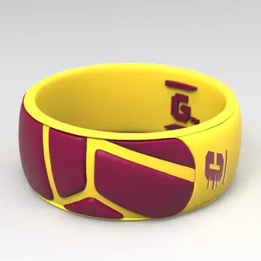 Central Mich volleyball ring design 1