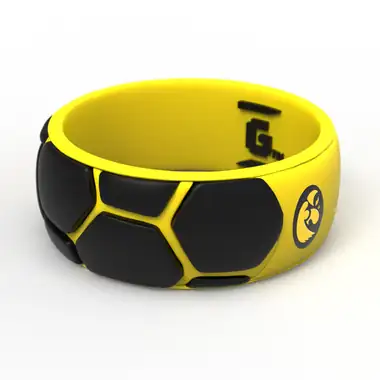 Iowa Hawkeyes soccer ring design 1